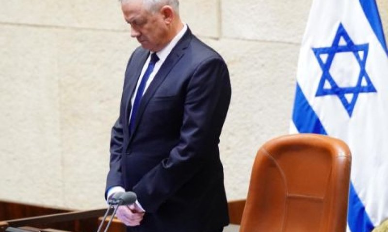 גנץ. הכהונה הקצרה ביותר [צילום: דוברות הכנסת - עדינה ולמן]