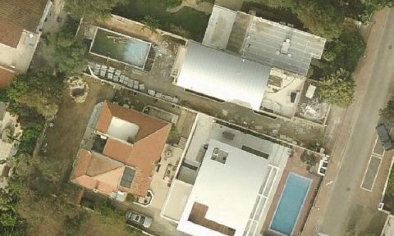 וילת המריבה [צילום: מפת GIS]