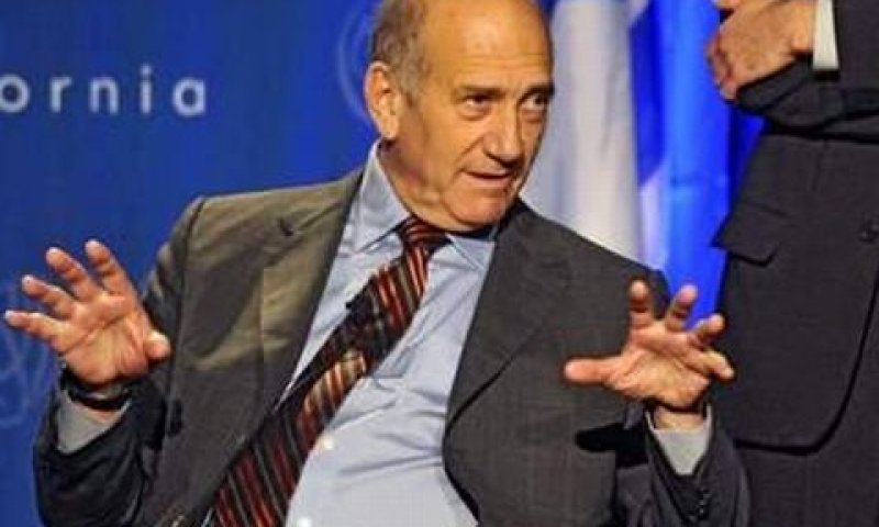 אולמרט. שיסוי חברי קונגרס נגד אובמה [צילום: AP]