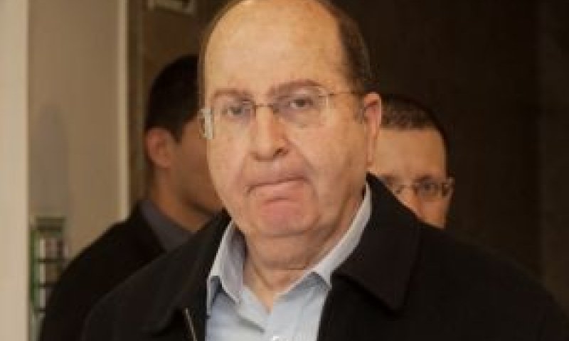יעלון. אני מת שיהיה שלום [צילום: פלאש 90]