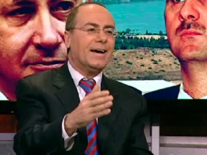 סילבן שלום באולפן של קירשנדון [צילום: חדשות 10]