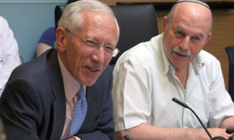 סלומינסקי ופישר. "לטפח ההון האנושי הישראלי" [צילום: פלאש 90]