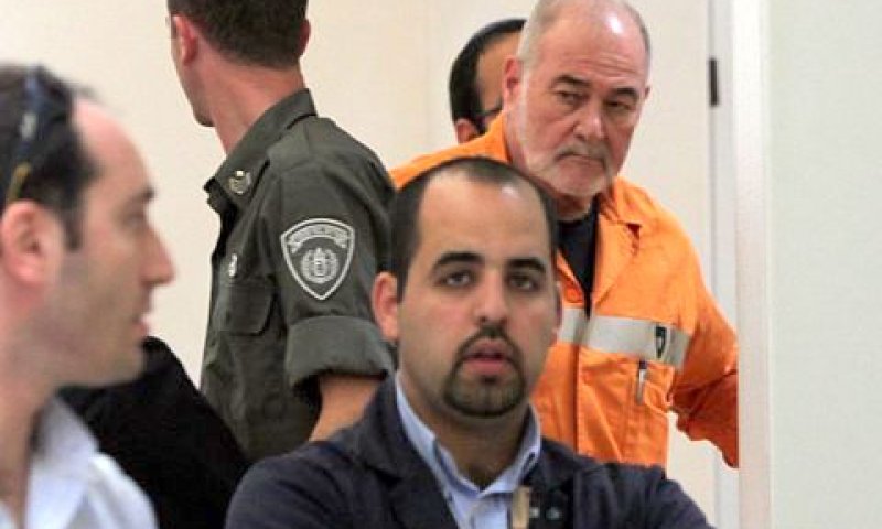 הירשזון במדי הכלא [צילום: פלאש 90]