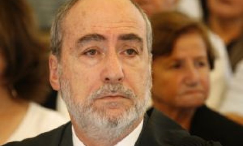השופט גרוניס. מהומה בכנסת [צילום: פלאש 90]