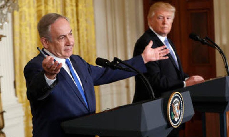 טראמפ ונתניהו בפגישתם הקודמת [צילום: פבלו מרטינז מונסיבנז/AP]