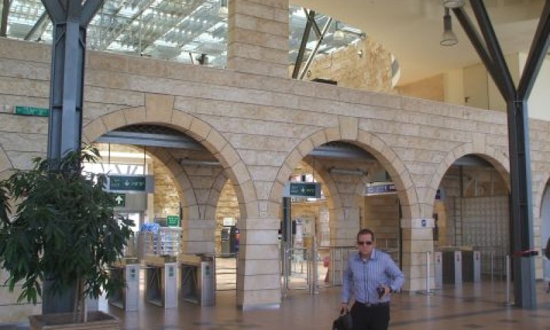 תחנת הרכבת בבאר-שבע [צילום: איתמר לוין]