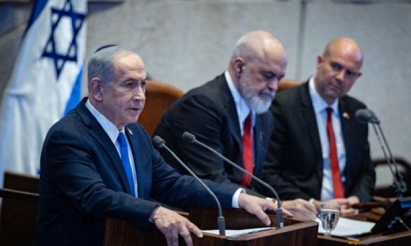 נתניהו. נפעל להרחבת מעגל השלום [צילום: יונתן זינדל/פלאש 90]