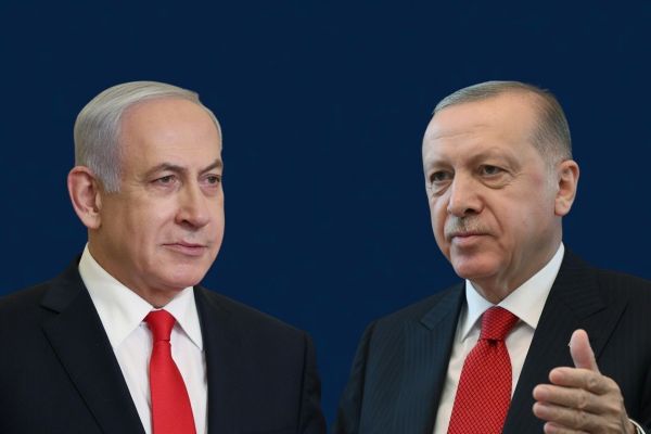 ארדואן, נתניהו. יחסים עכורים שעלולים להוביל למלחמה [עיבוד AI]