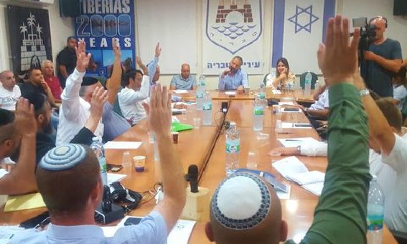 רוב במועצה נגד התקציב [צילום: חיליק צנעני]