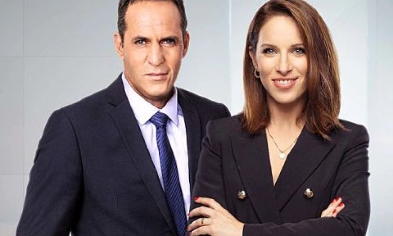 הילה קורח, אודי סגל. "עניין של ערכים" [צילום: חדשות 13]