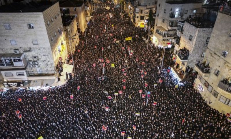 העצרת בירושלים [צילום: חיים גולדברג/פלאש 90]