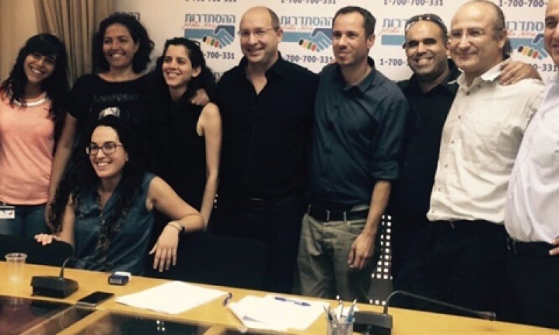 טקס החתימה על ההסכמים, הערב [צילום: דוברות ההסתדרות]