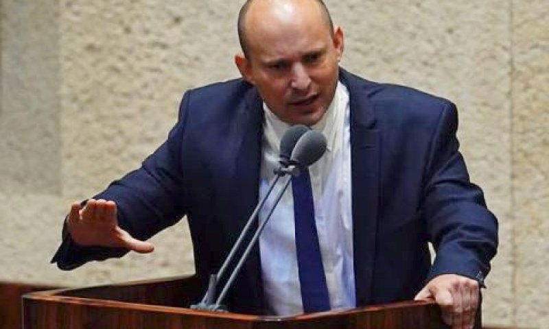 בנט. נתפס כיריב עיקרי [צילום: עדינה ולמן, דוברות הכנסת]