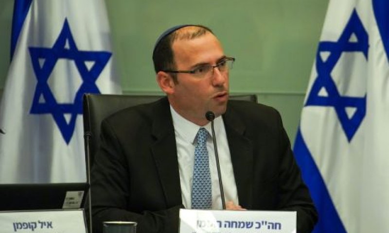 יו"ר הוועדה ח"כ שמחה רוטמן [צילום: דני שם-טוב/דוברות הכנסת]