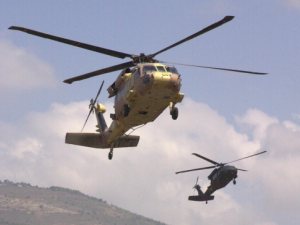 מסוקי צה"ל מתרגלים בצפון