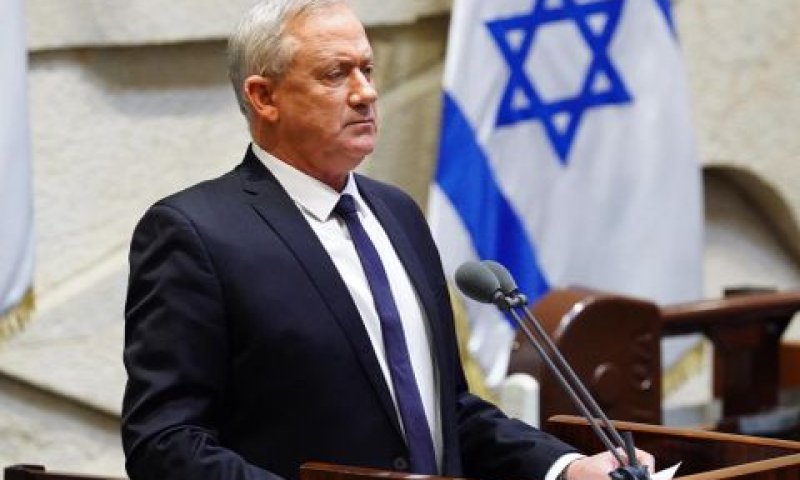 גנץ. לשמור על מערכת משפט חזקה [צילום: דוברות הכנסת, עדינה ולמן]