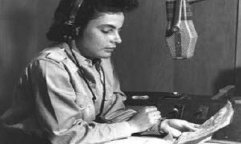 רחל לבנטל, גלי צה"ל 1952 [צילום: לע"מ]