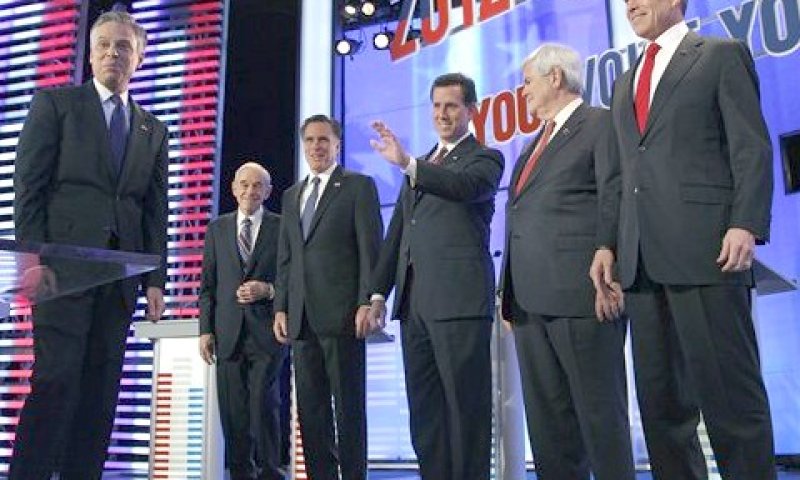 עימות ראשון מתוך שניים [צילום: AP]