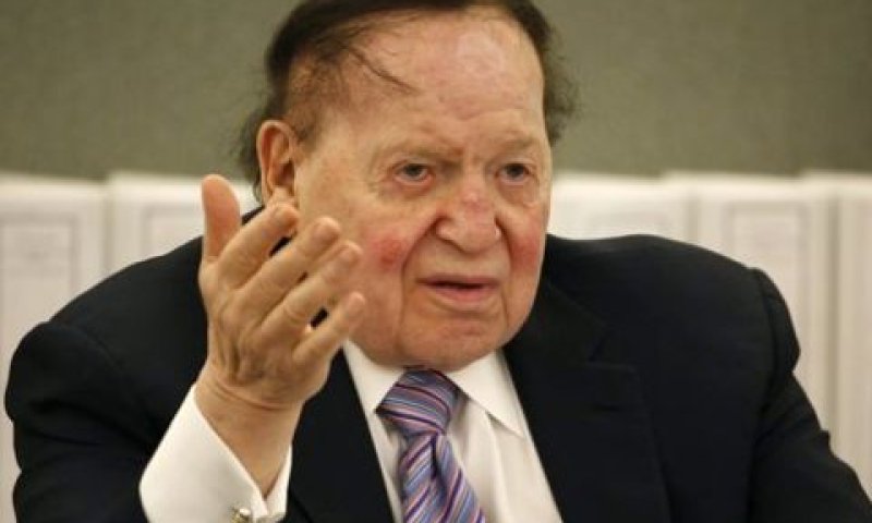 "כולם משוכנעים". שלדון אדלסון [צילום: ג'ון לוצ'ר/AP]