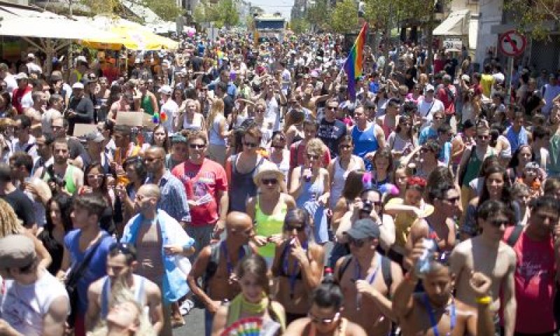 מצעד הגאווה 2012 [צילום: פלאש 90]