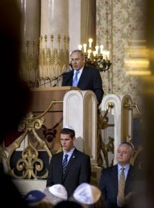 נתניהו ברומא [צילום: AP]