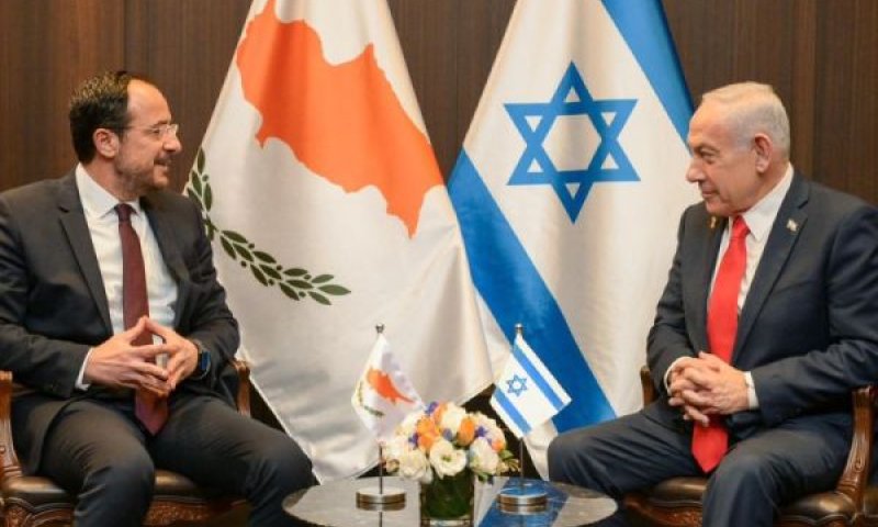 נתניהו וכריסטודולידס היום בירושלים [צילום: מעין טואף, משרד רה"מ]