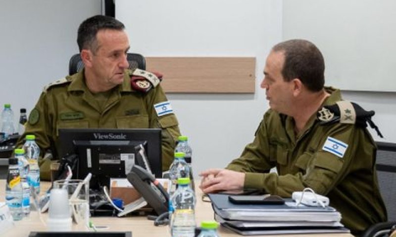 הרמטכ"ל הרצי הלוי. "נבחר מתי לגבות את המחיר" [צילום: דובר צה"ל]