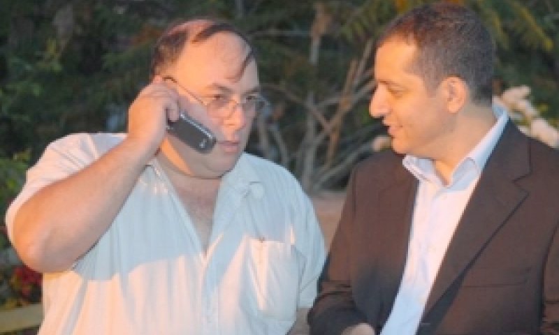 משה דבי ואבי בניהו [צילום: קובי קואנקס]