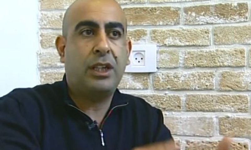 כהן. מחאה אותנטית [צילום: מן הטלוויזיה]