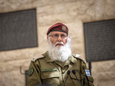 תא"ל הרב אייל קרים [צילום: חיים גולדברג/פלאש 90]