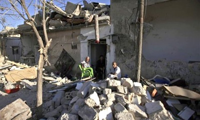 הקרבות וההרס נמשכים [צילום: AP]