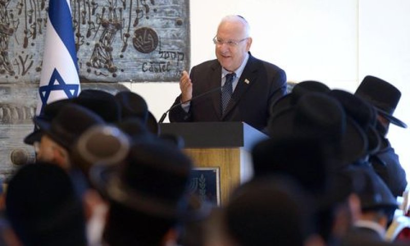 ריבלין. דיל פוליטי [צילום: מארק ניימן/לע"מ]