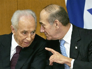 אולמרט ופרס. בעצה אחת