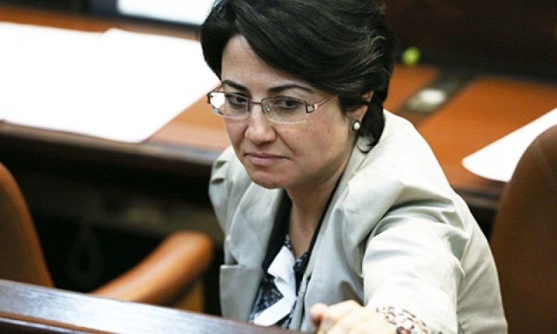 זועבי. הסתה לאלימות נגד שוטרים [צילום: פלאש 90]