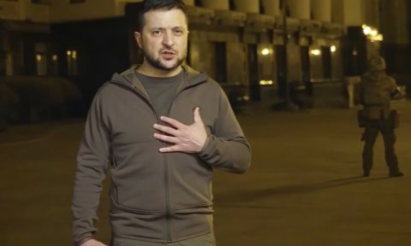 זלנסקי. מצפה לסיוע ללא הגבלות [צילום: לשכת העיתונות הנשיאותית האוקראינית/AP]