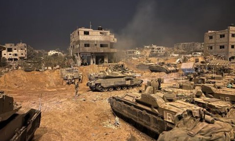 כוחות צה"ל בתוך עזה [צילום: דובר צה"ל]