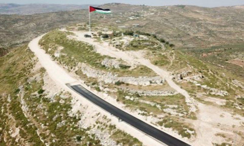 תל ארומה. "אתר מורשת פלשתיני" [צילום: שומרים על הנצח]
