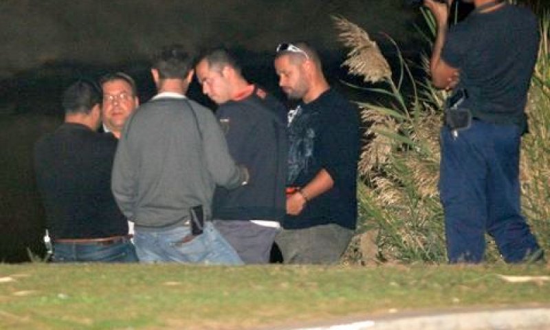 אפרתי משחזר את נסיון האונס בפני חוקרי המשטרה [צילום: פלאש 90]