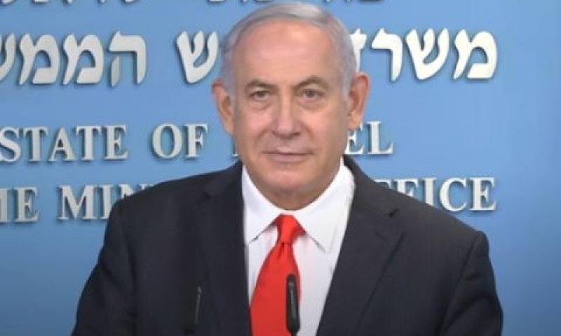 נתניהו הערב. "אנחנו מחליטים" [צילום: כאן 11]