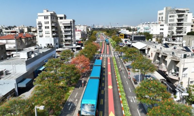 רחוב ויצמן בנס ציונה [הדמיה: סטודיו עדי בואנו ארקאפקט]