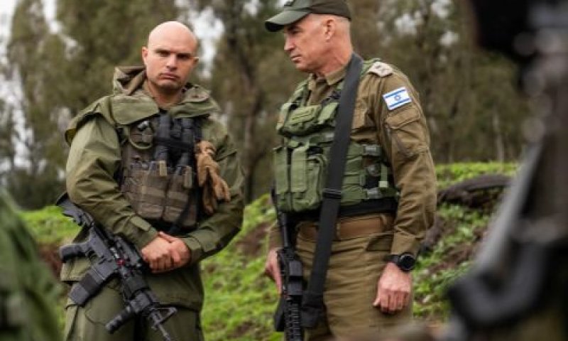 האלוף גורדין. "מוכנים להיום בלילה אם מצטרף" [צילום: דובר צה"ל]