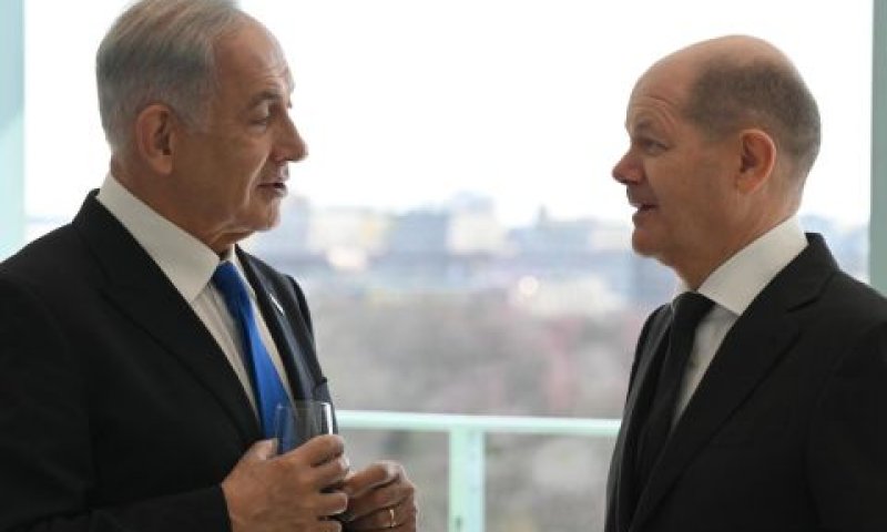 שולץ ונתניהו [צילום: חיים צח/לע"מ]
