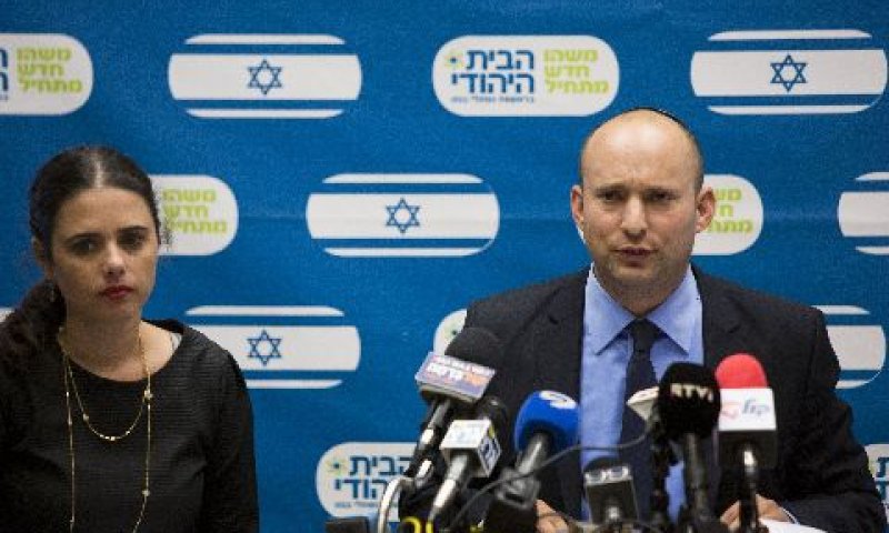 בנט ושקד. תפקידים זוטרים [צילום: פלאש 90]