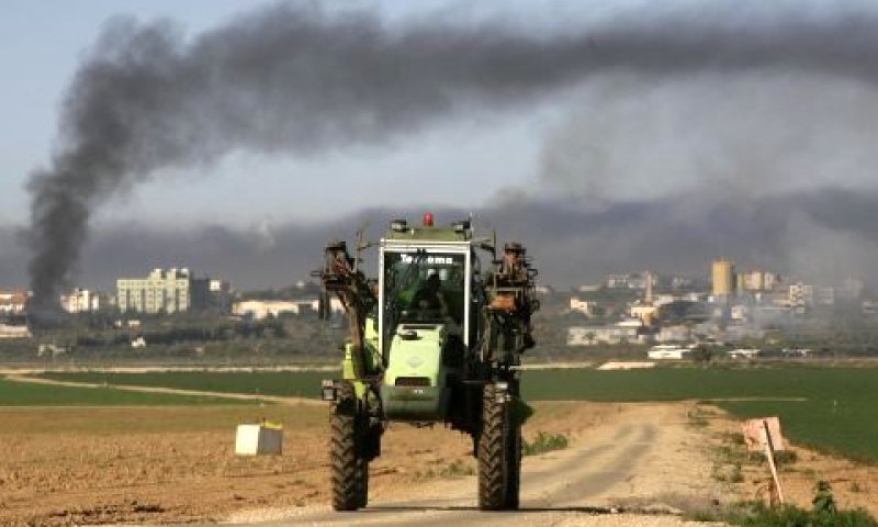 ישוב בעוטף עזה. חזית מלחמתית לכל דבר [צילום: פלאש 90]