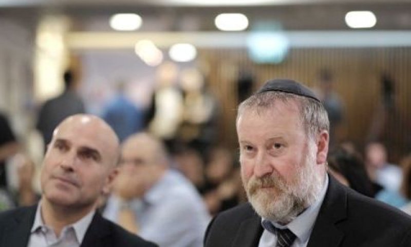שיחות ערב המינוי ליועץ המשפטי [צילום: תומר נויברג, פלאש 90]