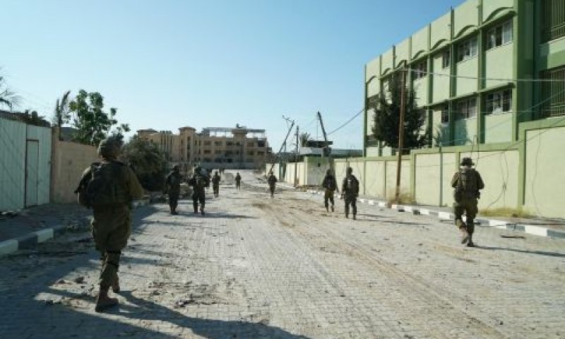 כוחות צה"ל ברצועה [צילום: דובר צה''ל]