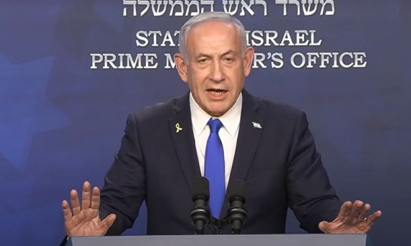 נתניהו. "חמינאי הוא אדם קיצוני. כמו היטלר" [צילום: לע"מ]