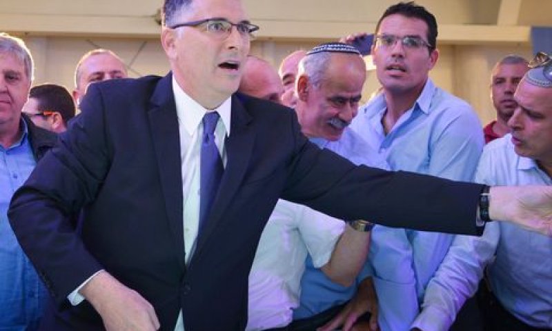 סער. לא למלחמה בבית [צילום: יהודה חיים/פלאש 90]