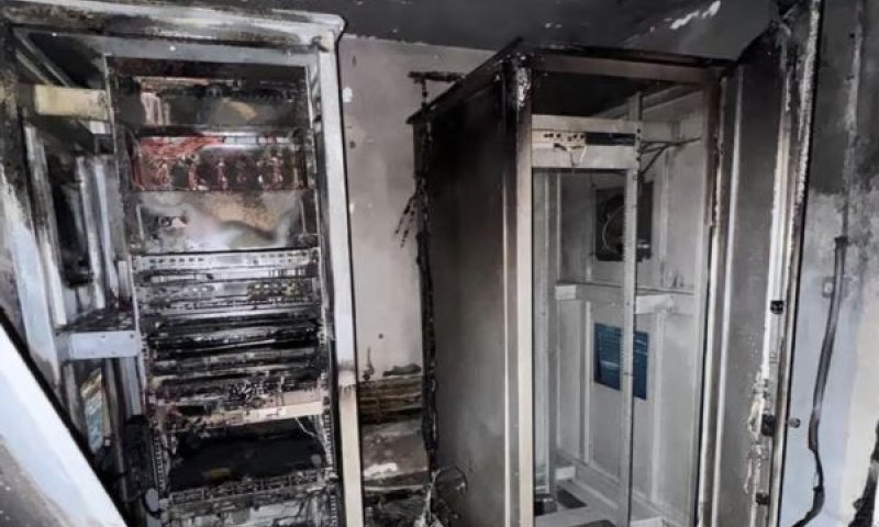 השחתת המתקן הביטחוני [צילום: דובר צה"ל]