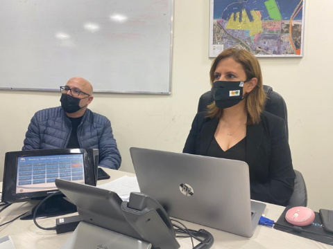 השרה גמליאל בתדרוך בחיפה [צילום: המשרד להגנת הסביבה]